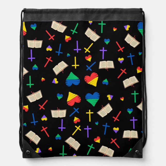Faith Based Drawstring Bag (Front)