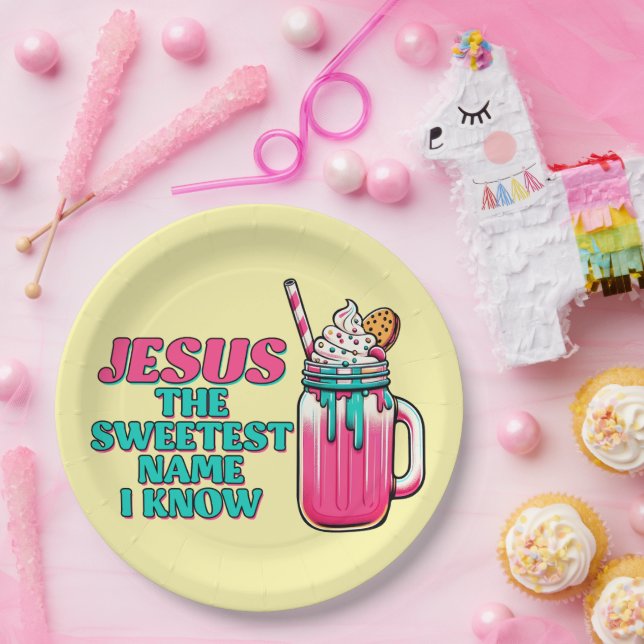 Faith Based Party plate (Party)