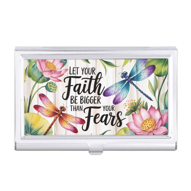 Faith-Based Professional Accessory Business Card Case (Front)
