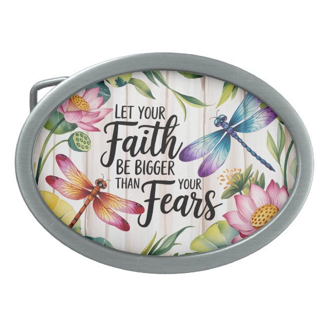  Faith-Based Western Accessory with Scripture Belt Buckle (Front)