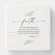 Faith Bible Verse from Hebrews 11:1
