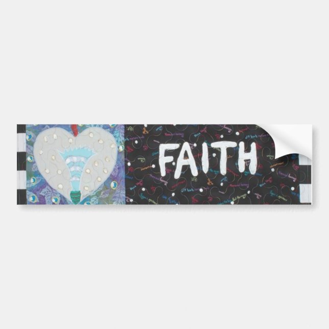 Faith Bumper Sticker (Front)