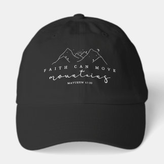 Faith Can Move Mountains Hat