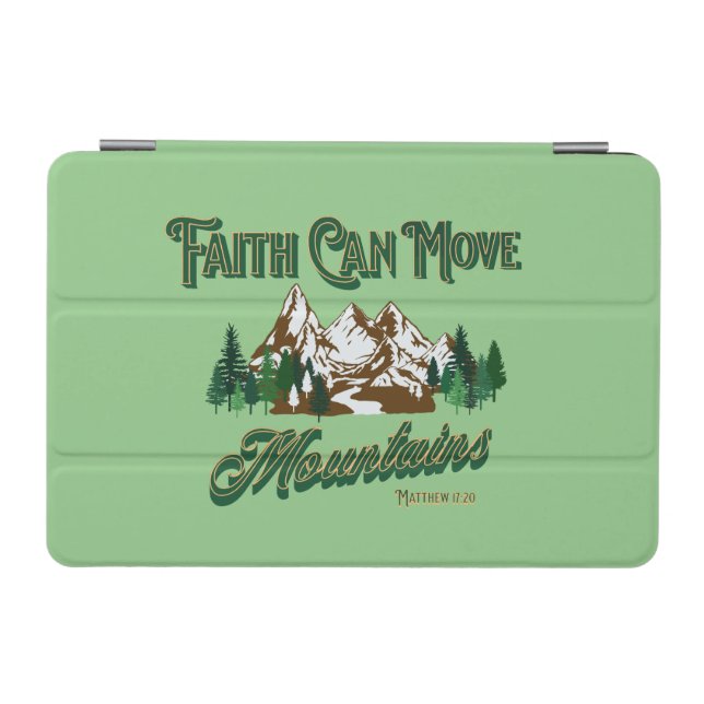 Faith Can Move Mountains iPad Mini Cover (Horizontal)
