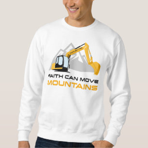 Faith Can Move Mountains – Kids & Adult Christian  Sweatshirt