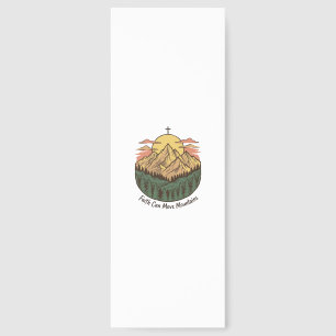 Faith Can Move Mountains Vintage Mountain Shirt (3 Bookmarks