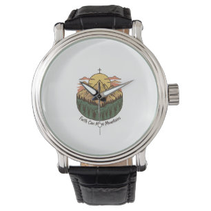 Faith Can Move Mountains Vintage Mountain Shirt (3 Watch