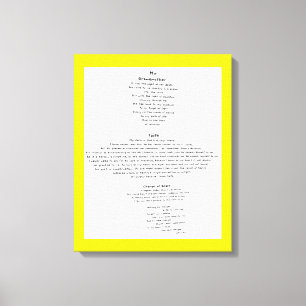 Faith Canvas Print