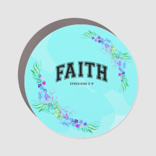 Faith Car Magnet