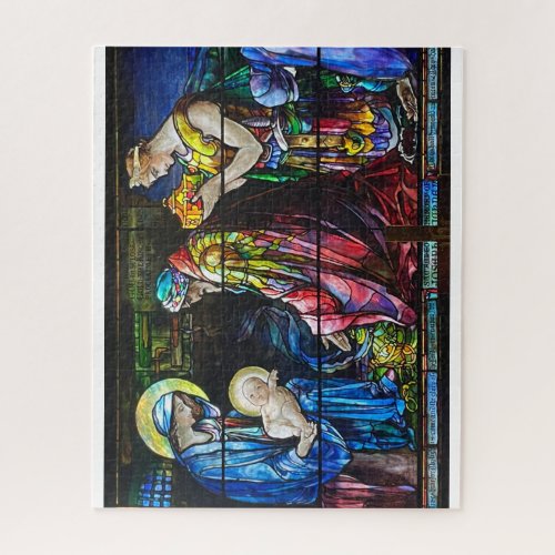 Faith Chapel Tiffany Jigsaw Puzzle