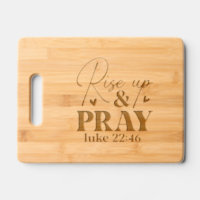 Faith Christian Bible Quote religious person gift Cutting Board