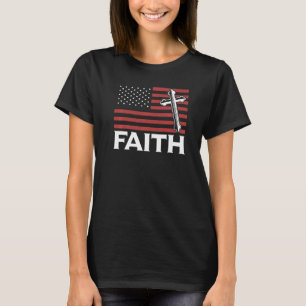 Faith Christian Prayer Warrior Bible Quote Christ  T-Shirt