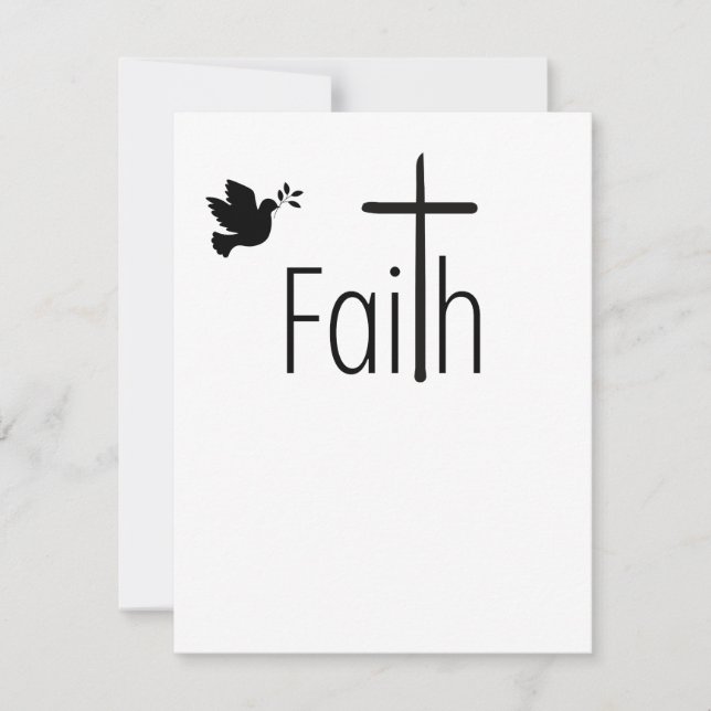 Faith Christmas Card (Front)