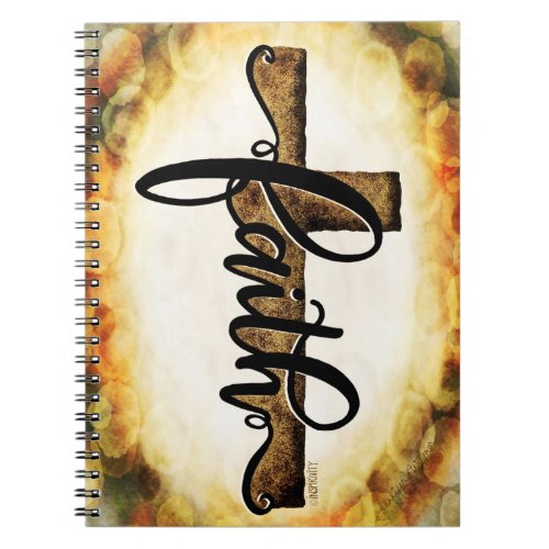 Faith Cross Pretty Modern Inspirivity Notebook