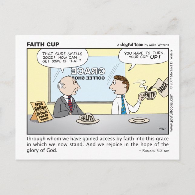 Faith Cup postcard (Front)