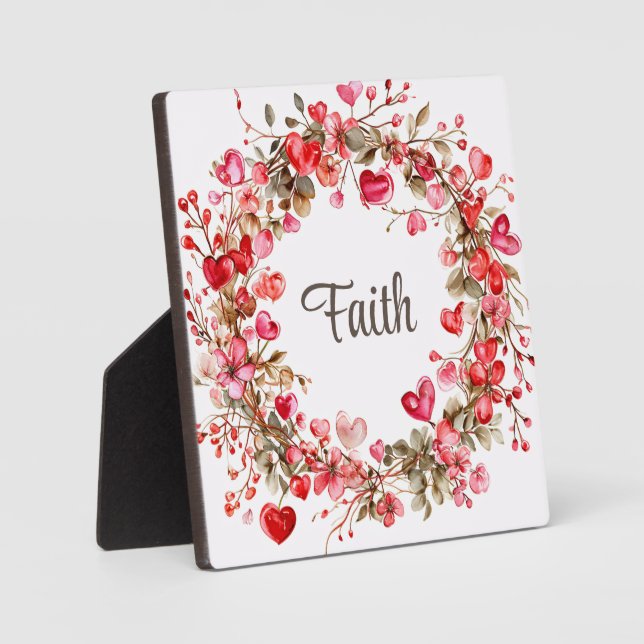 Faith decorative art  plaque (Front)