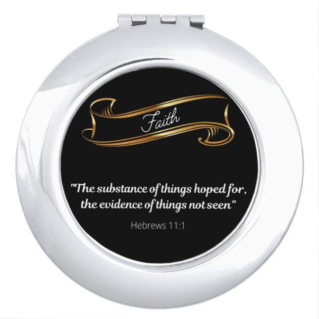 Faith Definition  Compact Mirror (Front)