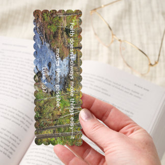 Faith doesn’t always make things easy bookmarks