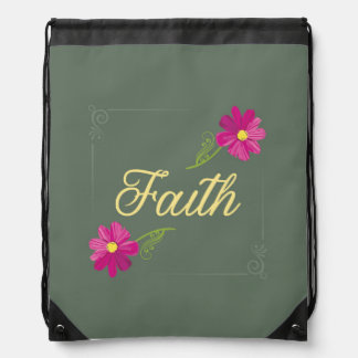 Faith Drawstring Backpack