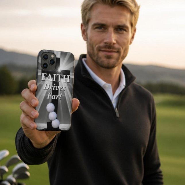 Faith Drives Far Case-Mate iPhone Case (Creator Uploaded)