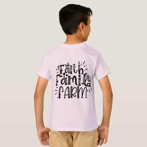 faith family farm T_Shirt