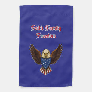 Faith Family Freedom American Conservative Values Garden Flag
