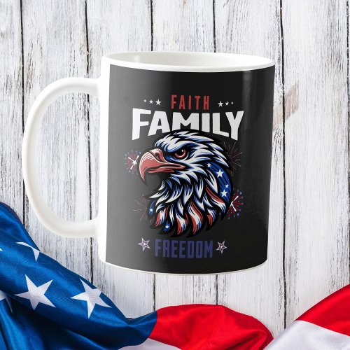 Faith Family Freedom Mug