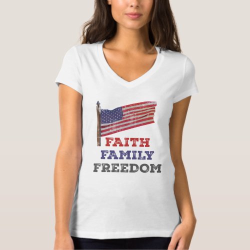 Faith Family Freedom T_Shirt