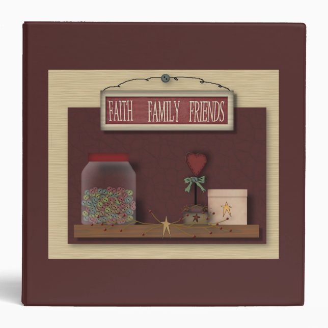 Faith Family Friends Binder (Front)