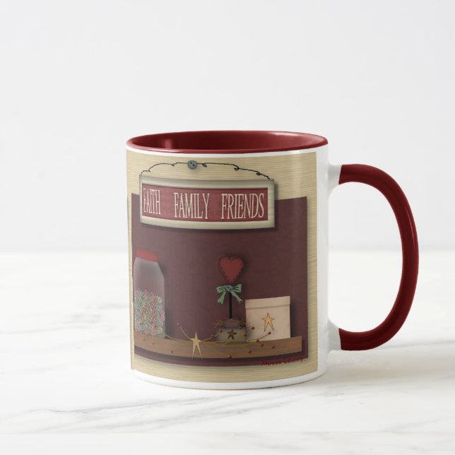 Faith Family Friends Mug (Right)