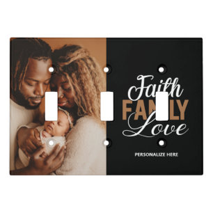 Faith Family Love Light Switch Cover