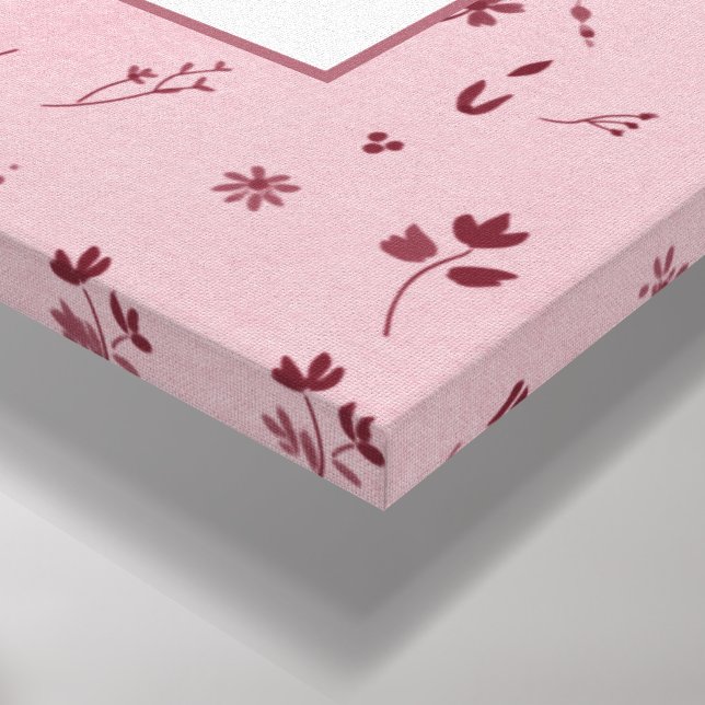 Faith & Fearless Typography Design Throw Pillow Canvas Print (Corner(Bottom))