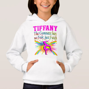 FAITH FILLED GYMNAST PERSONALIZED HOODIE