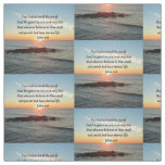 FAITH FILLED JOHN 3:16 SUNRISE PHOTO FABRIC