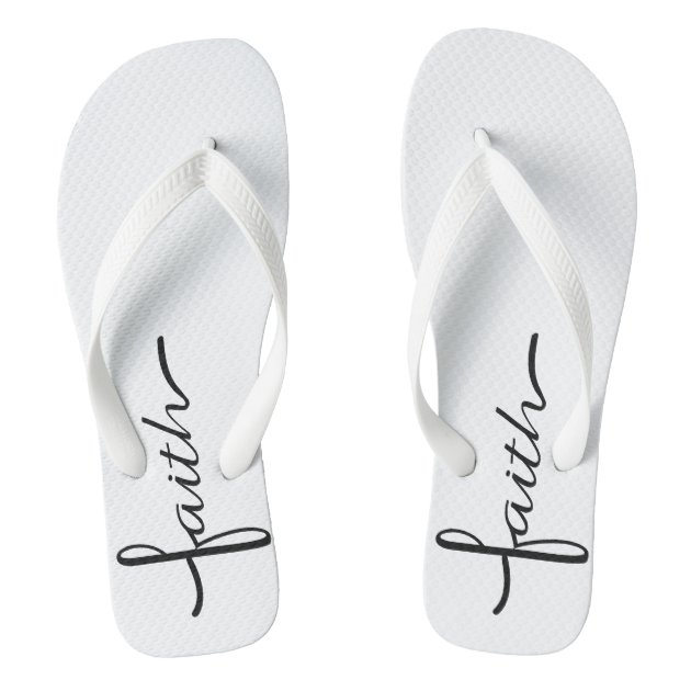 Faith 2025 flip flops