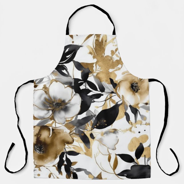 Faith Floral Apron 1004A (Front)