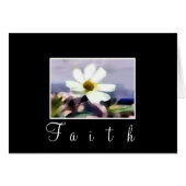 faith floral card (Front Horizontal)