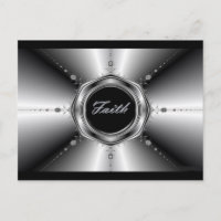 Faith Fractal Inmate Postcard