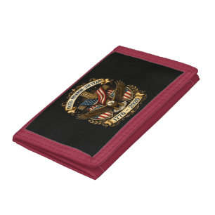 Faith Freedom 250 Years 250th Anniversary Tri-fold Wallet