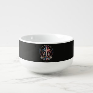 Faith Freedom 250 Years 250th Anniversary USA Soup Mug