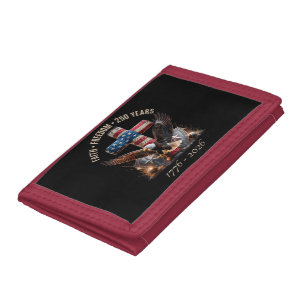 Faith Freedom 250 Years Trifold Wallet