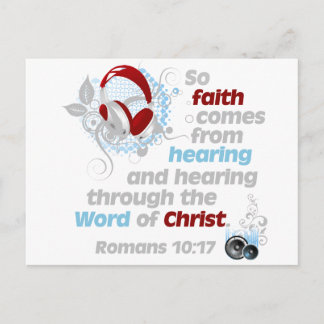 Faith from Hearing Postcard