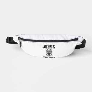 Faith German Shepherd Shirt for Christian Dog Love Fanny Pack