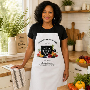 Faith Gift for Women / Personalized Christian Apron