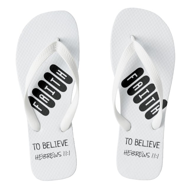 Faith Gifts Collection - Flip Flops (Footbed)