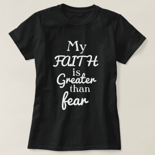 Faith Gifts Collection _ Ladies T_Shirt