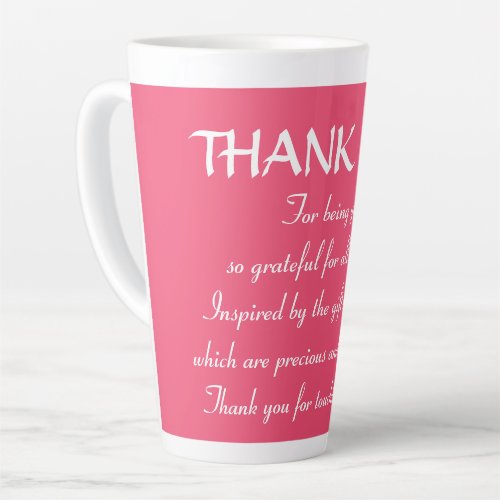 Faith Gifts Collection Latte Mug