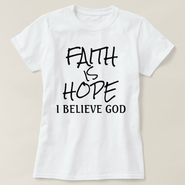 Faith Gifts Collection T-Shirt (Design Front)