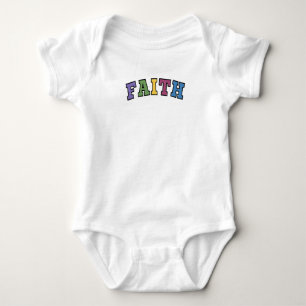 Faith Good Friday Easter Baby Bodysuit