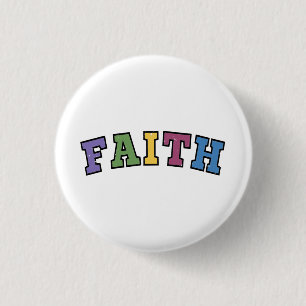 Faith Good Friday Easter Button